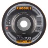 Δίσκος λείανσης αλουμινίου RHODIUS RS24 115x7,0x22,23