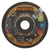 Δίσκος INOX RHODIUS XT100 115x1,0x22,23 κεραμικός