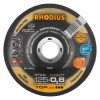 Δίσκος INOX RHODIUS XTΚ8 125x0,8x22,23